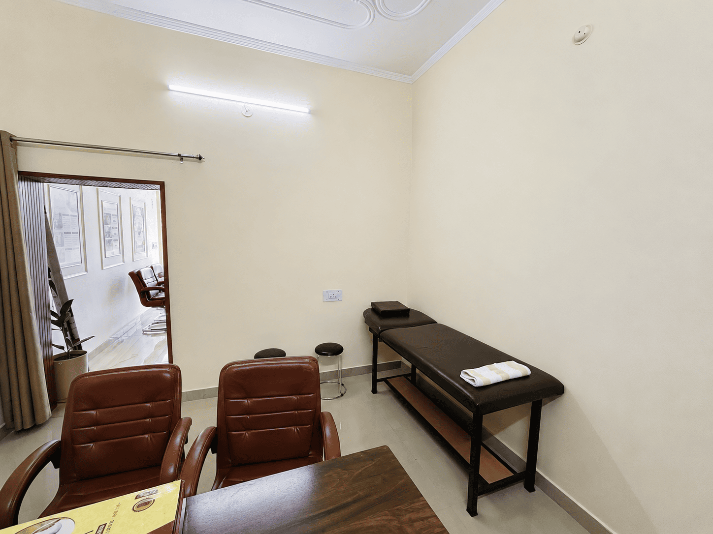 Check-up area