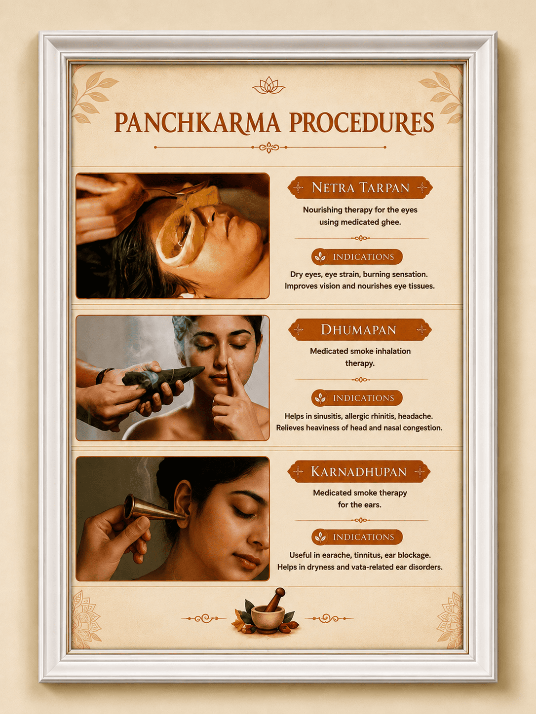 Panchkarma therapy procedures at Dr. Arya Ayurveda